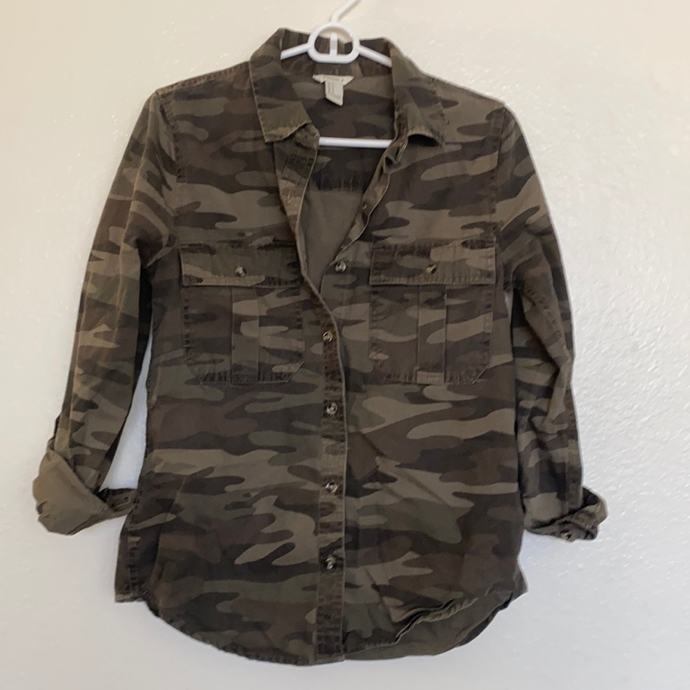 Forever 21 Camo Jacket